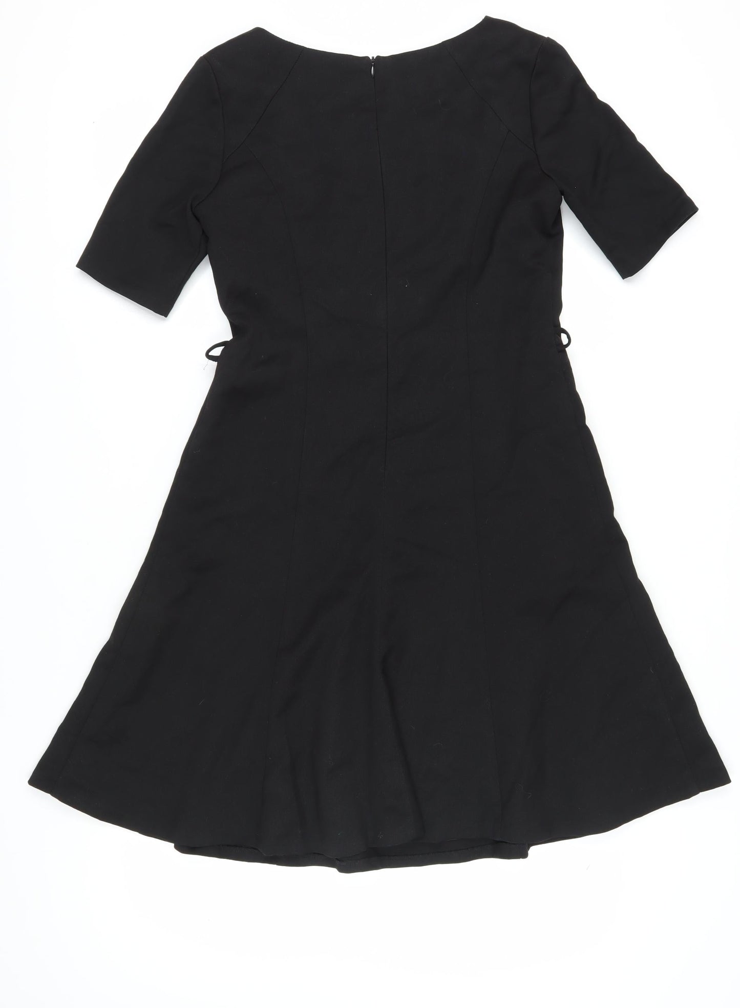 Next Women's Black A-Line Dress Size 10