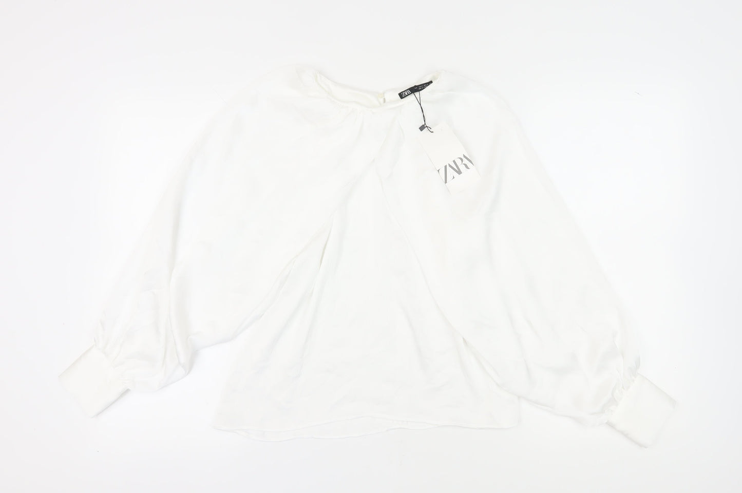 Womens UK Size S Zara White  Blouse
