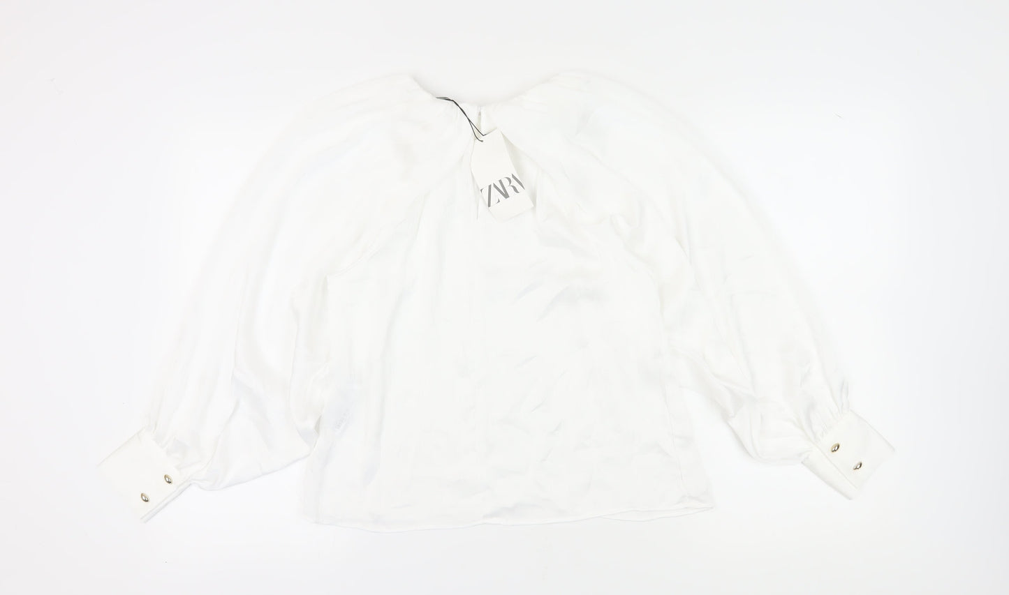 Womens UK Size S Zara White  Blouse