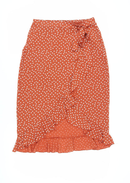 Womens UK Size 12 Quiz Wrap  Skirt