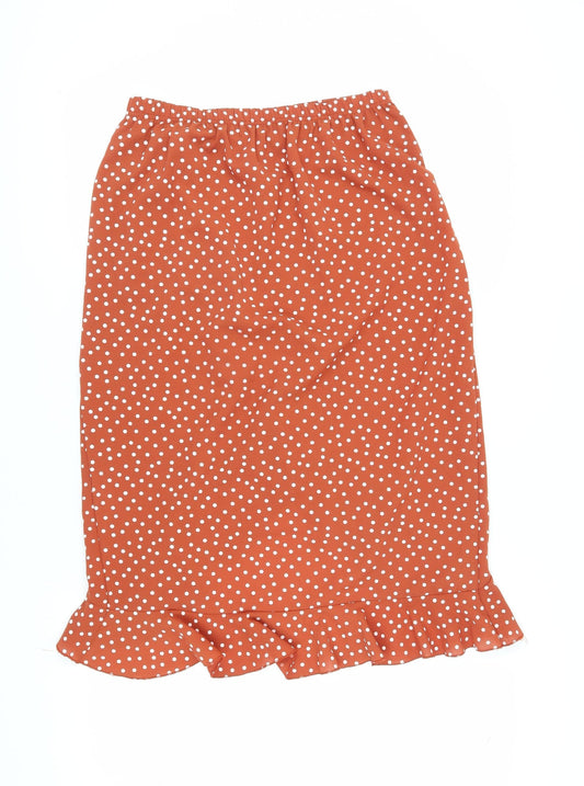 Womens UK Size 12 Quiz Wrap  Skirt