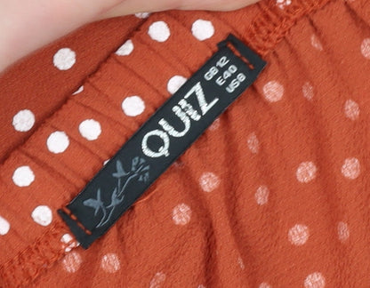 Womens UK Size 12 Quiz Wrap  Skirt
