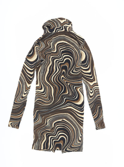 Motel Women's Geometric Shirt Dress, S