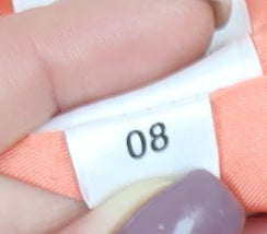 Casual Corner Women's Orange Sheath Dress Size 8