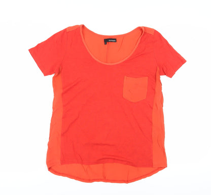 Womens UK Size S The Kooples Red Basic T-Shirt