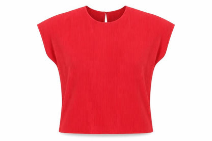 Womens UK Size 12 Marks and Spencer Red  Blouse