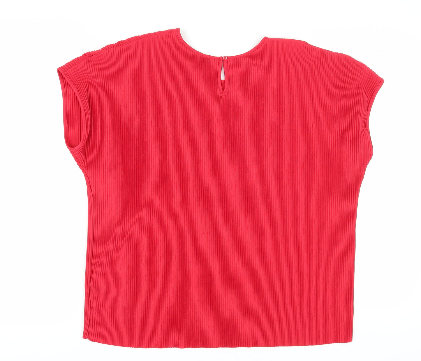 Womens UK Size 12 Marks and Spencer Red  Blouse