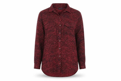 Womens UK Size 12 Marks and Spencer Red  Button-Up