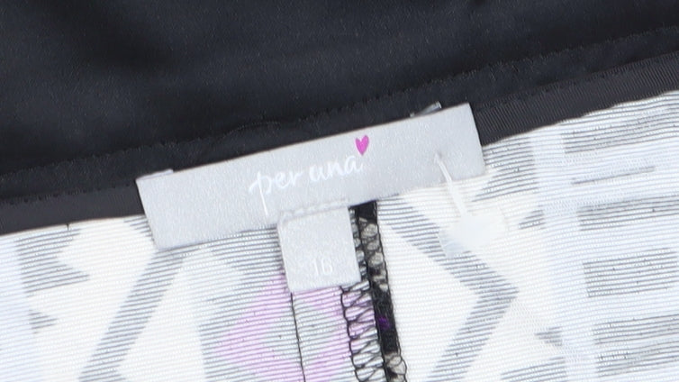 Marks & Spencer Women's Multicoloured Pencil Skirt Size 16