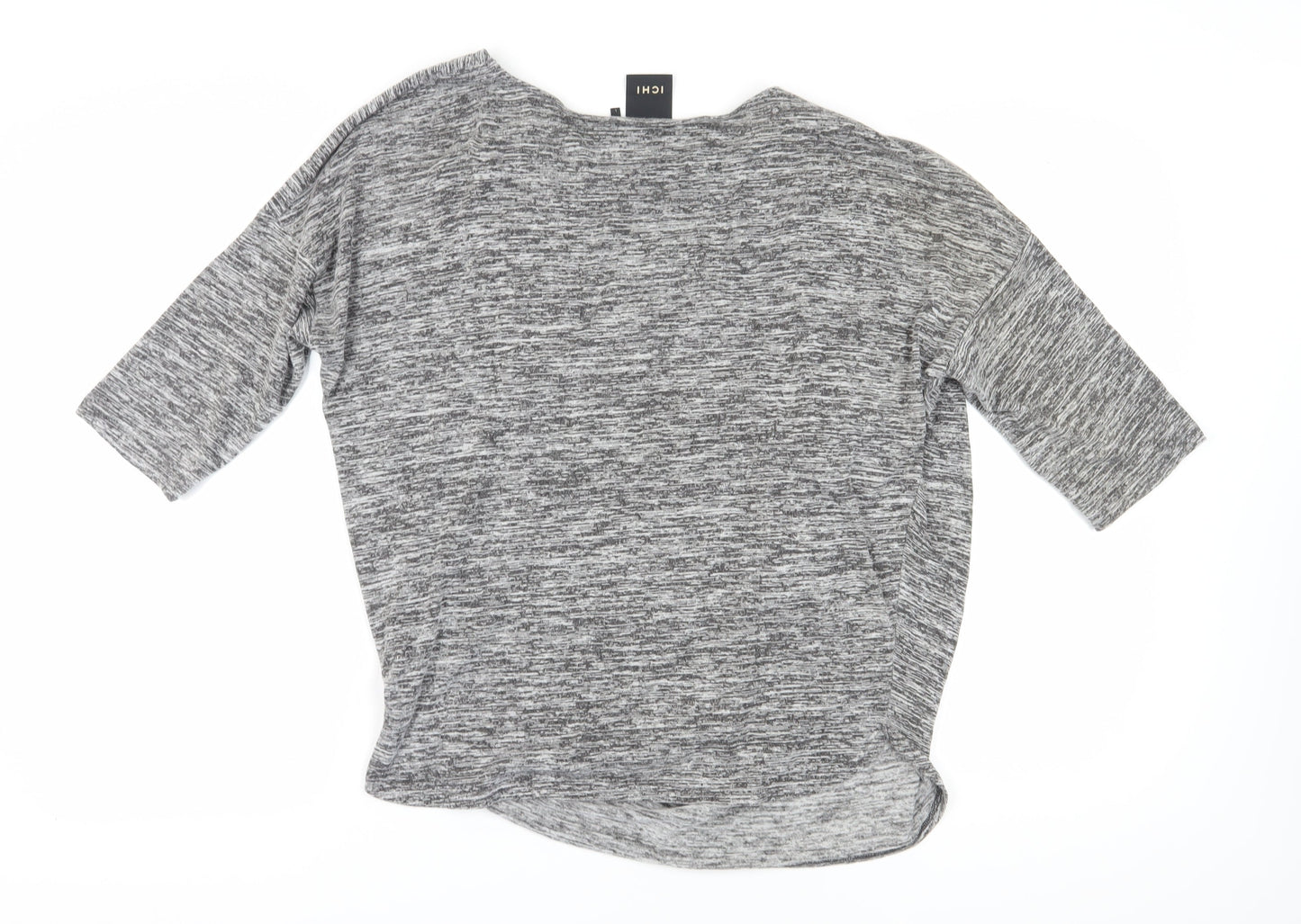 Womens UK Size L ICHI Grey  T-Shirt