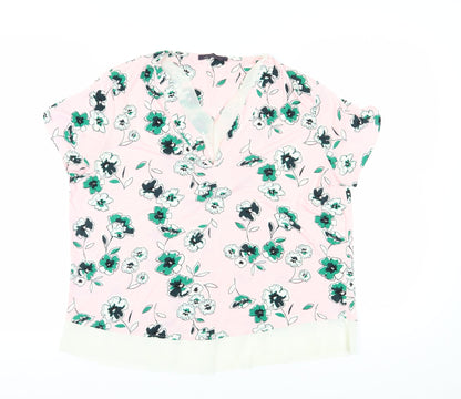 Womens UK Size XS Marks and Spencer Pink  Blouse
