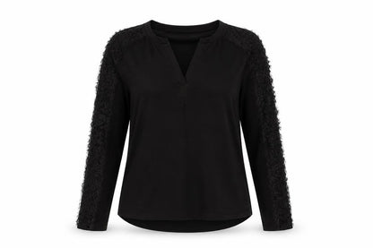 Womens UK Size 6 NEXT Black Basic Blouse