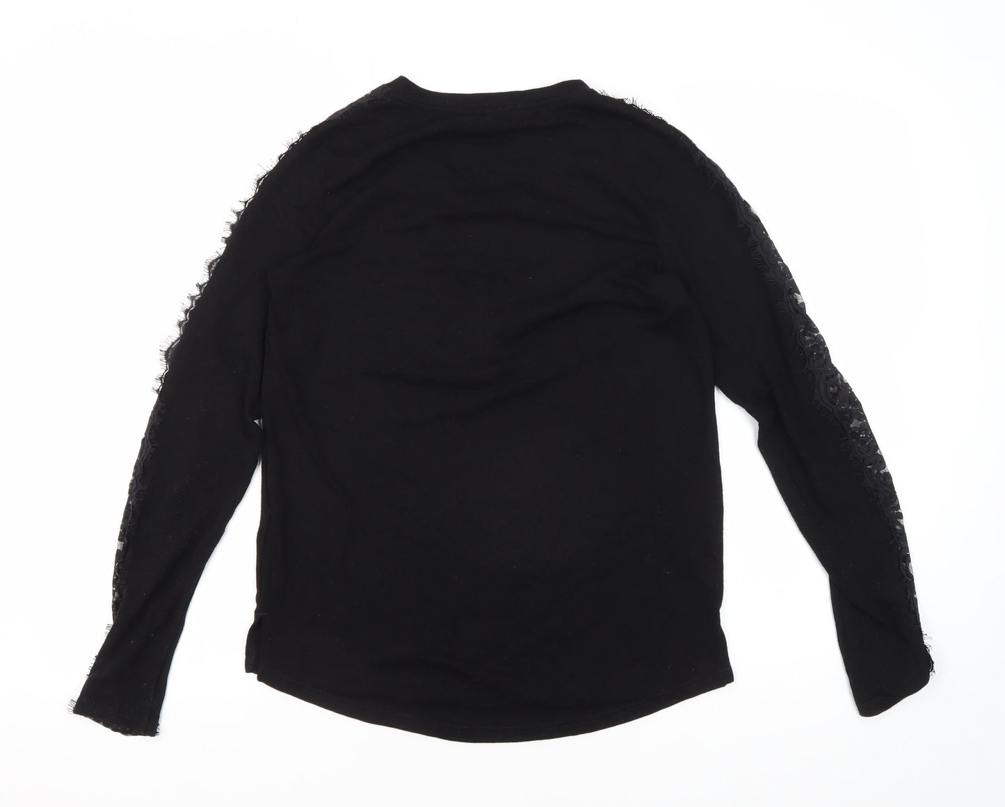 Womens UK Size 6 NEXT Black Basic Blouse