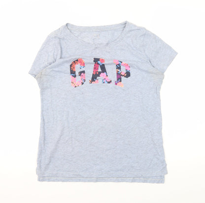 Womens UK Size M Gap Grey Basic T-Shirt