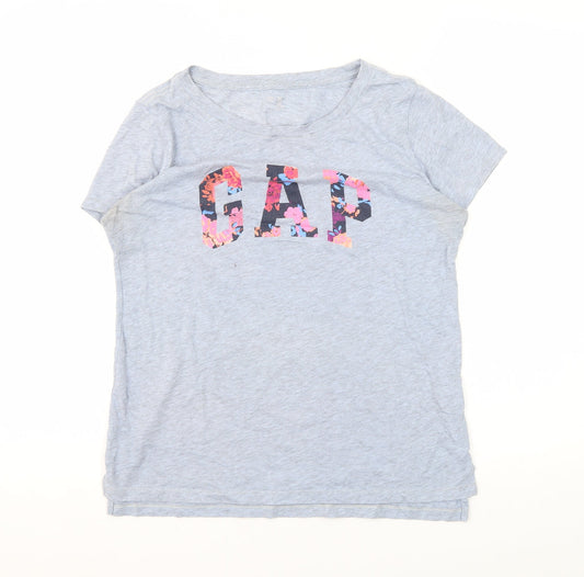 Womens UK Size M Gap Grey Basic T-Shirt
