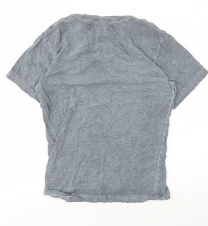 Levi's Men's Grey Motorcycle T-Shirt Medium