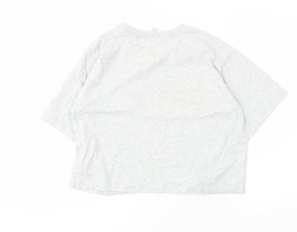 Champion Grey Unisex XS Short Sleeve T-Shirt