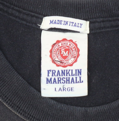 Franklin & Marshall Men's Black Large Sports T-Shirt