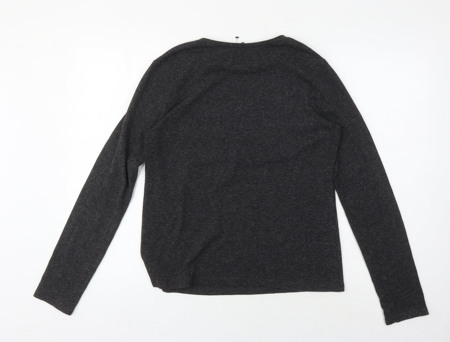 Unisex Adults UK Size L Zara Black Basic