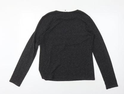 Unisex Adults UK Size L Zara Black Basic