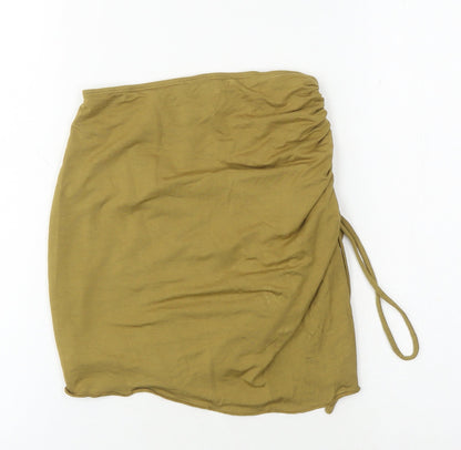 Mars The Label Women's Brown Short Pencil Skirt Size 6