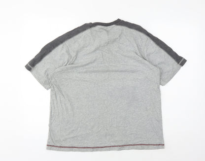 Maine New England Men's Grey Cotton T-Shirt M