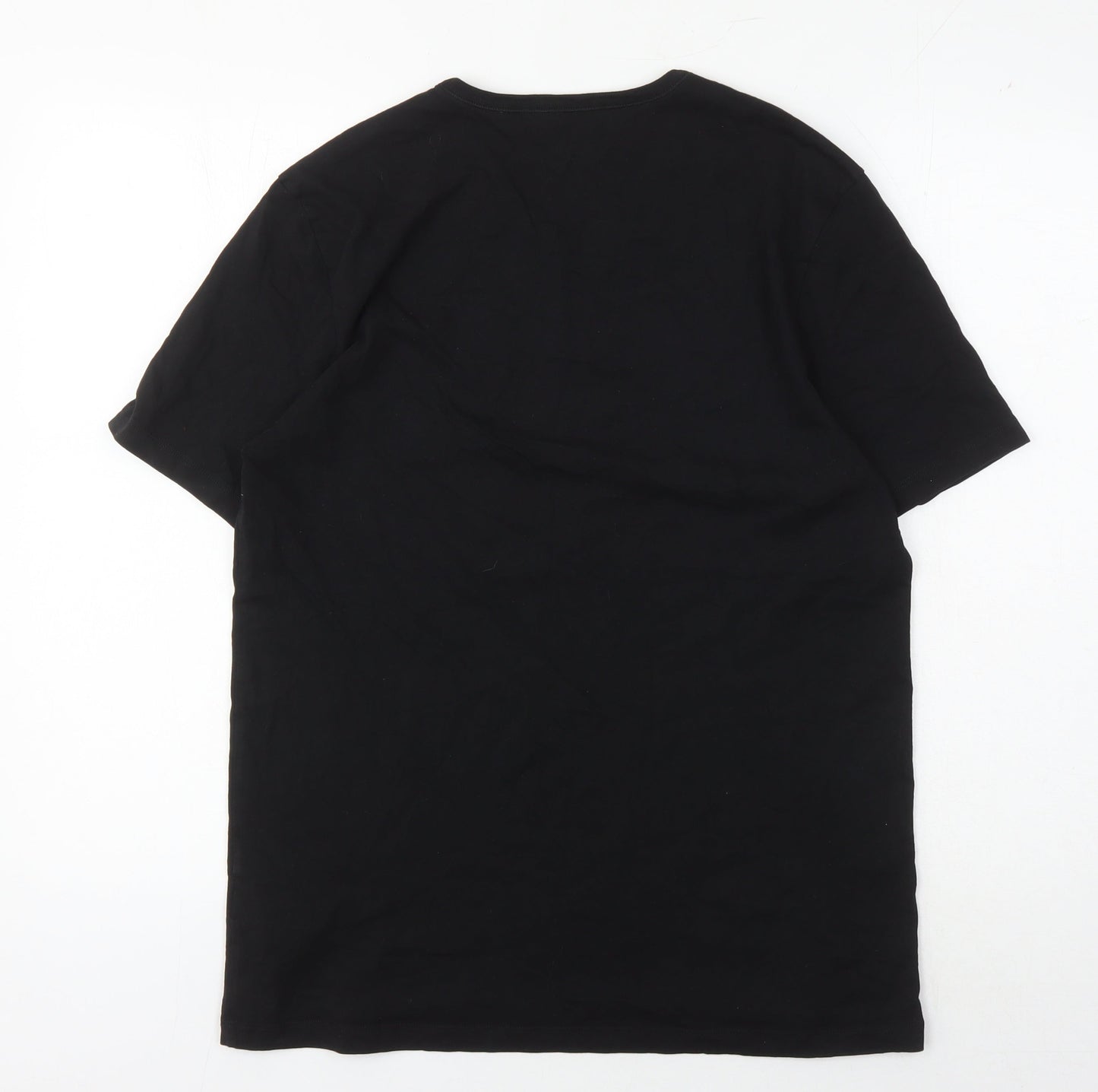 Mens UK Size L HUGO BOSS Black  T-Shirt