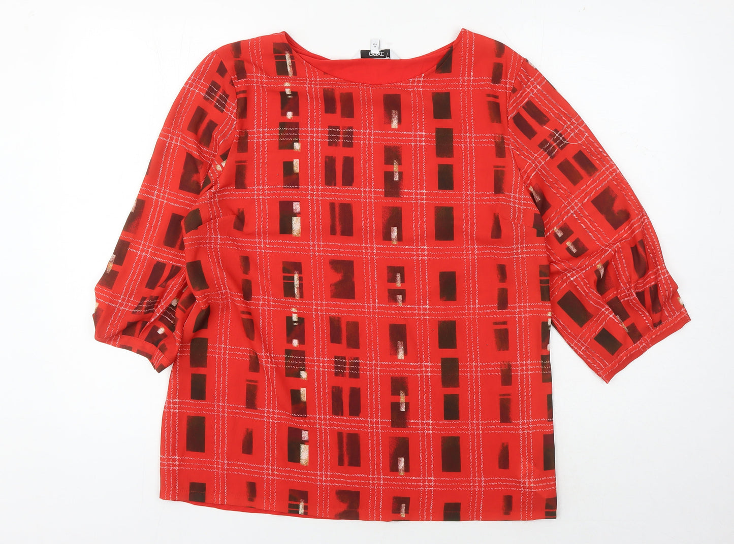 Womens UK Size 16 NEXT Red  Blouse