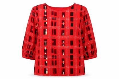 Womens UK Size 16 NEXT Red  Blouse