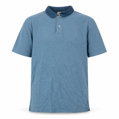 Original Penguin Men's Blue Slim Fit Polo - M
