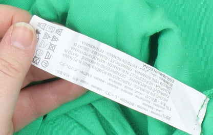 Zara Stylish Green Slip Dress for Women, Size S