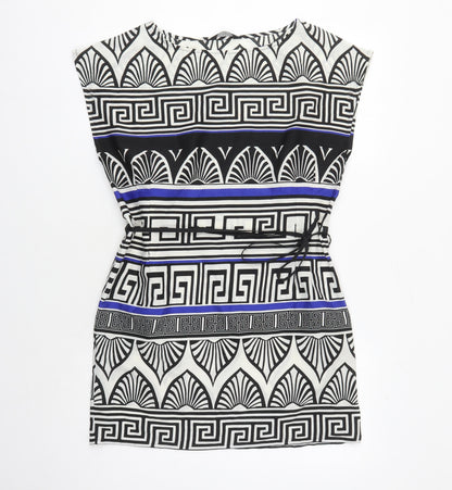 Dorothy Perkins Women's Multicolour Shift Dress Size 10