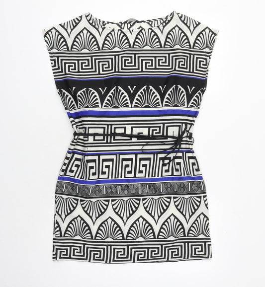Dorothy Perkins Women's Multicolour Shift Dress Size 10