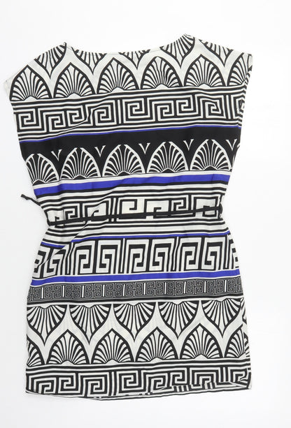Dorothy Perkins Women's Multicolour Shift Dress Size 10