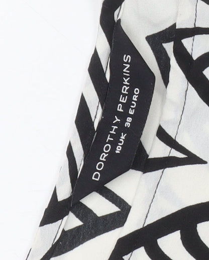 Dorothy Perkins Women's Multicolour Shift Dress Size 10