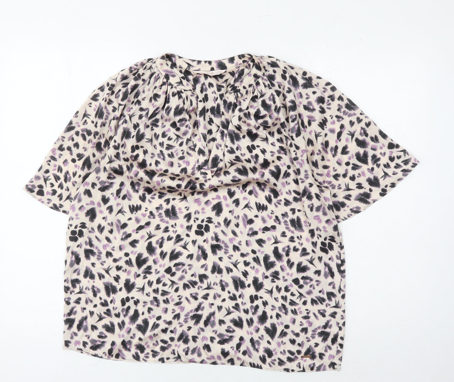 Womens UK Size 12 Marks and Spencer Multicoloured  Blouse