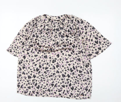 Womens UK Size 12 Marks and Spencer Multicoloured  Blouse