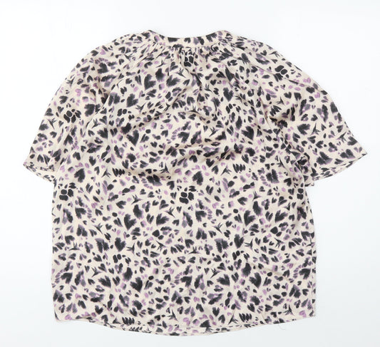 Womens UK Size 12 Marks and Spencer Multicoloured  Blouse