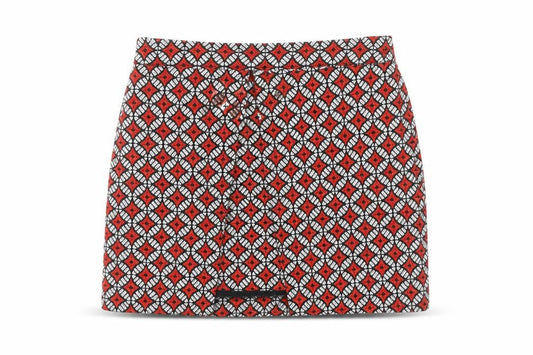 Womens UK Size 8 River Island Multicoloured Straight & Pencil Skirt