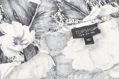 Womens UK Size 8 Topshop Multicoloured Camisole Tank