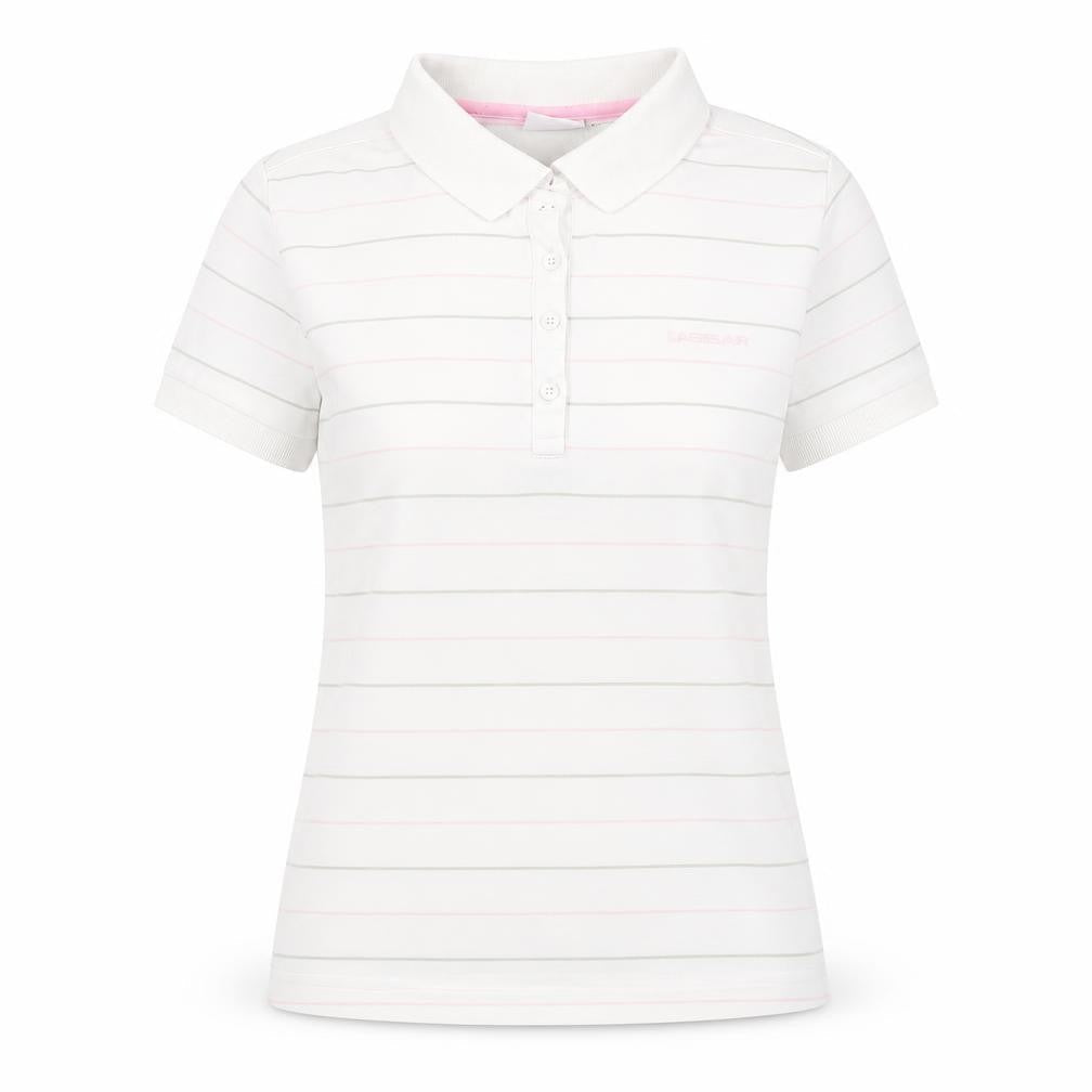 Womens UK Size 14 LA Gear White Basic Polo