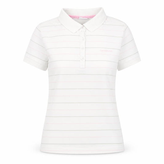 Womens UK Size 14 LA Gear White Basic Polo