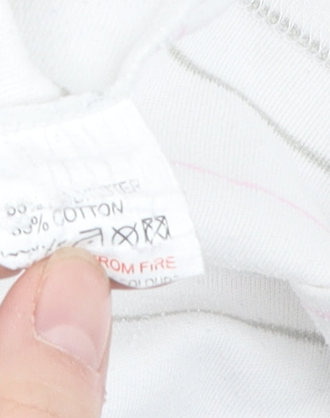 Womens UK Size 14 LA Gear White Basic Polo