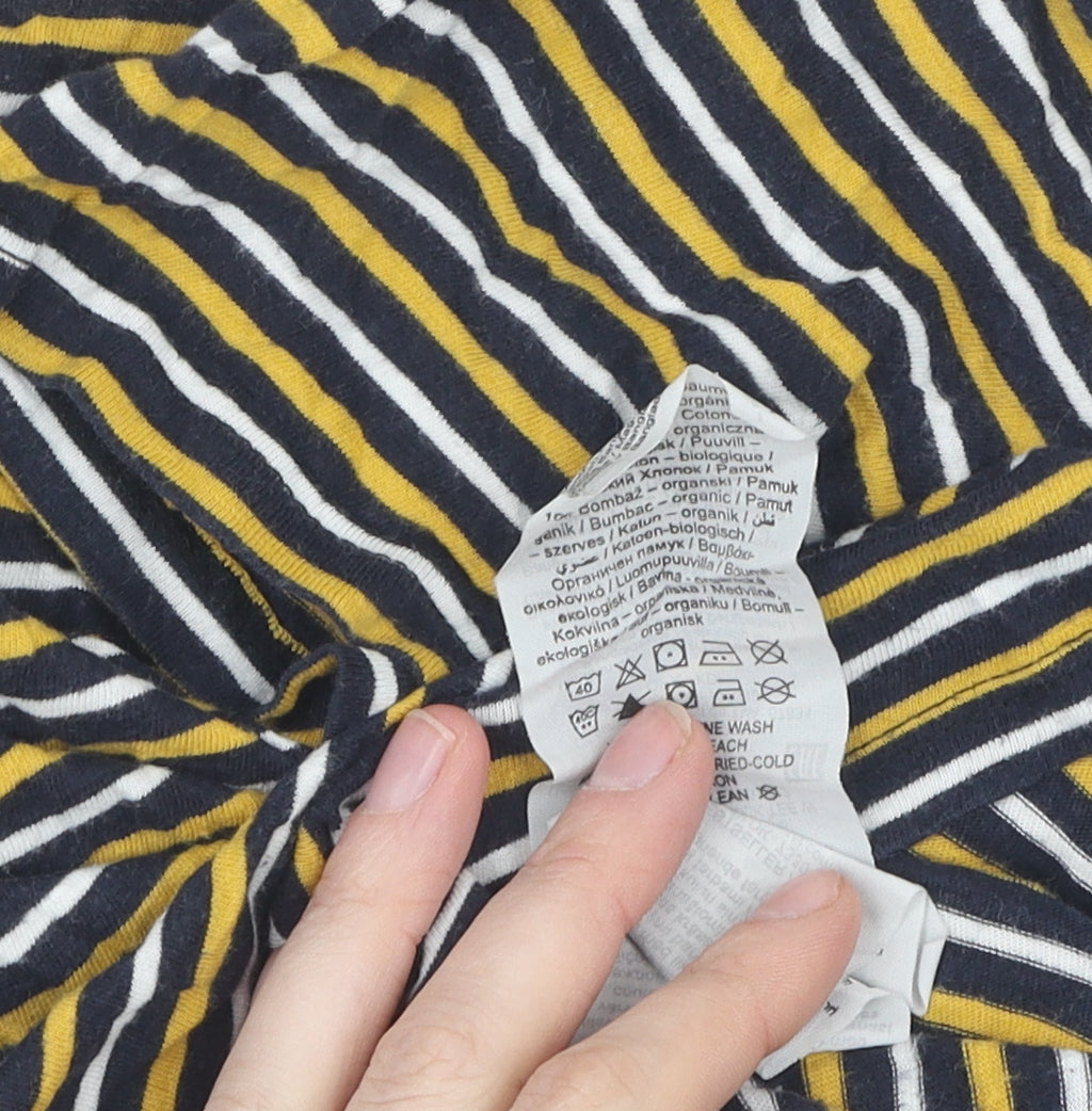 Selected Homme Men's Striped T-Shirt L