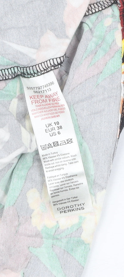 Womens UK Size 10 Dorothy Perkins Multicoloured  Blouse