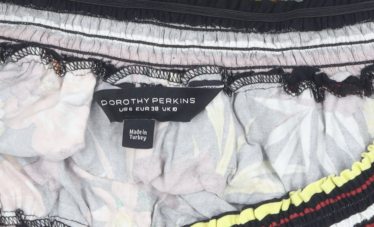 Womens UK Size 10 Dorothy Perkins Multicoloured  Blouse