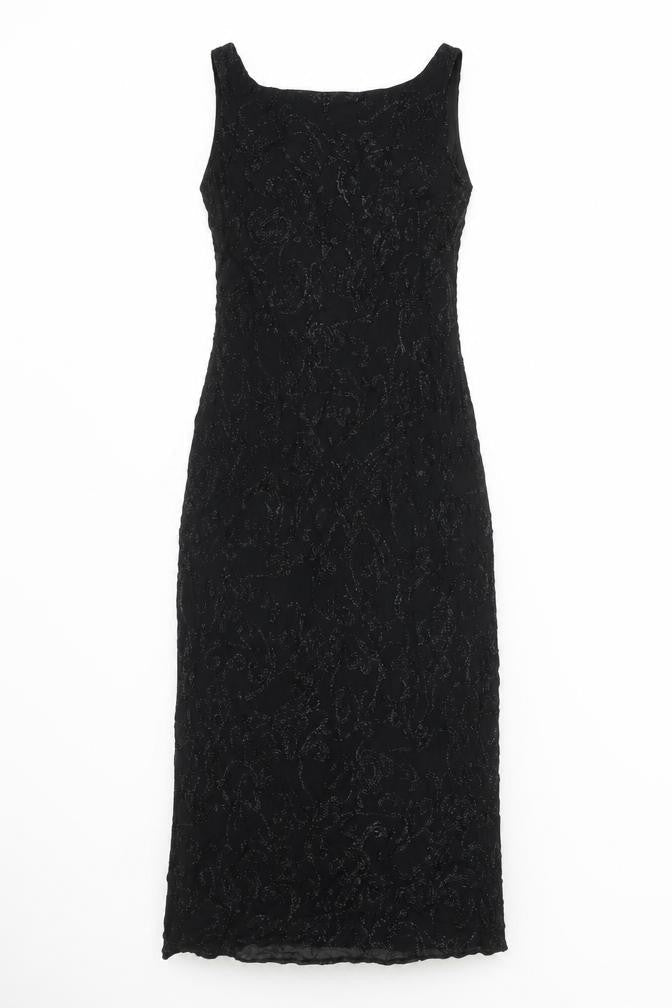 Marks and Spencer Black Sleeveless Dress UK 14