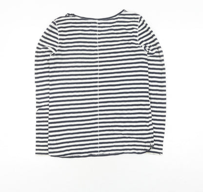 White Stuff Women's Striped T-Shirt Size 6