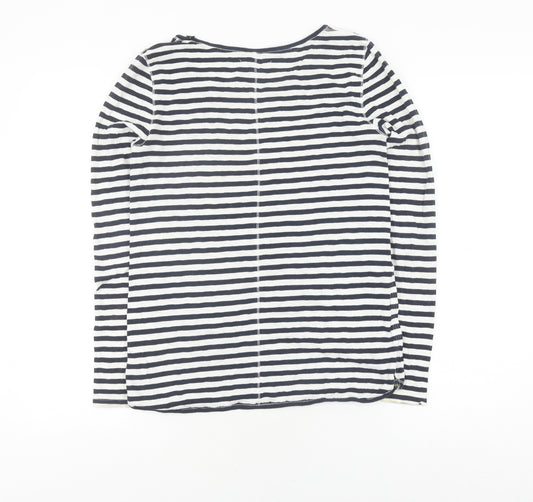 White Stuff Women's Striped T-Shirt Size 6