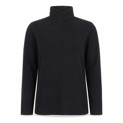 Gap Women's Black Roll Neck Long Sleeve T-Shirt S